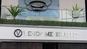 Façana frontal de l'allotjament