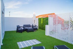 Suite reial, 1 llit de matrimoni, vistes a la muntanya | Terrassa o pati