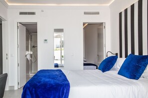 Suíte premier, várias camas | Individualmente decorados, individualmente mobiliados