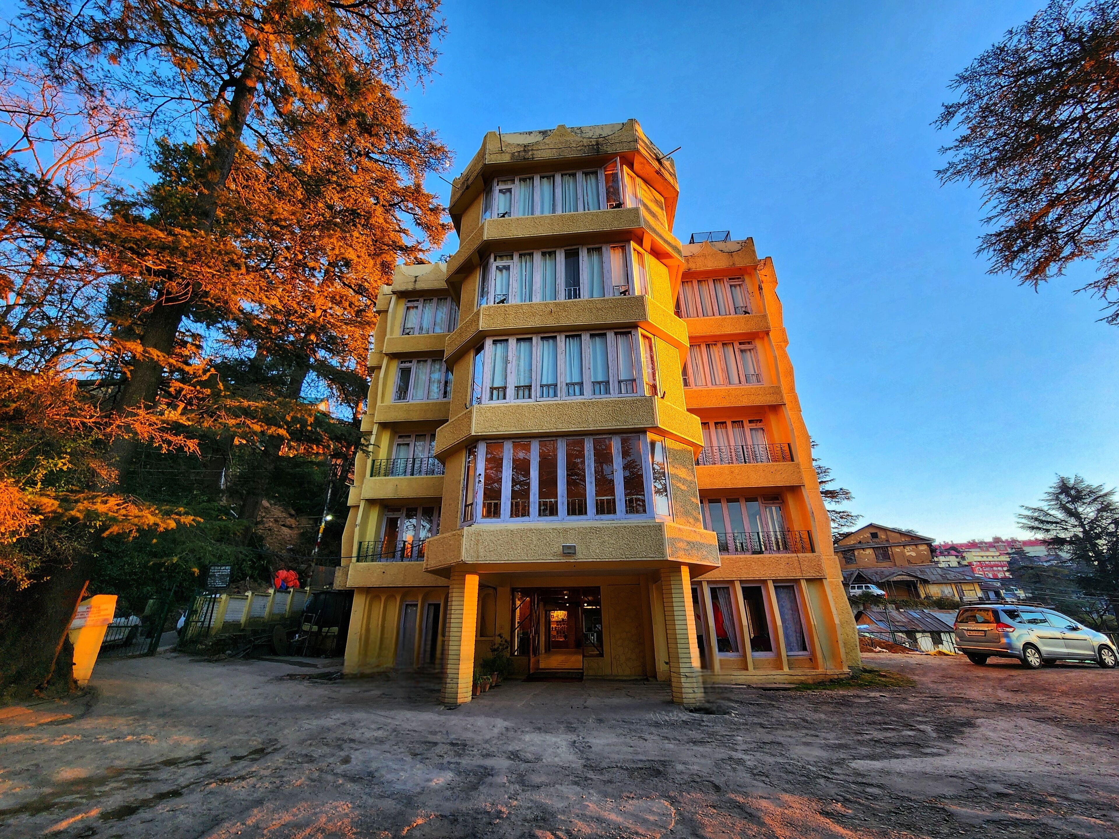 Façade de l’hébergement