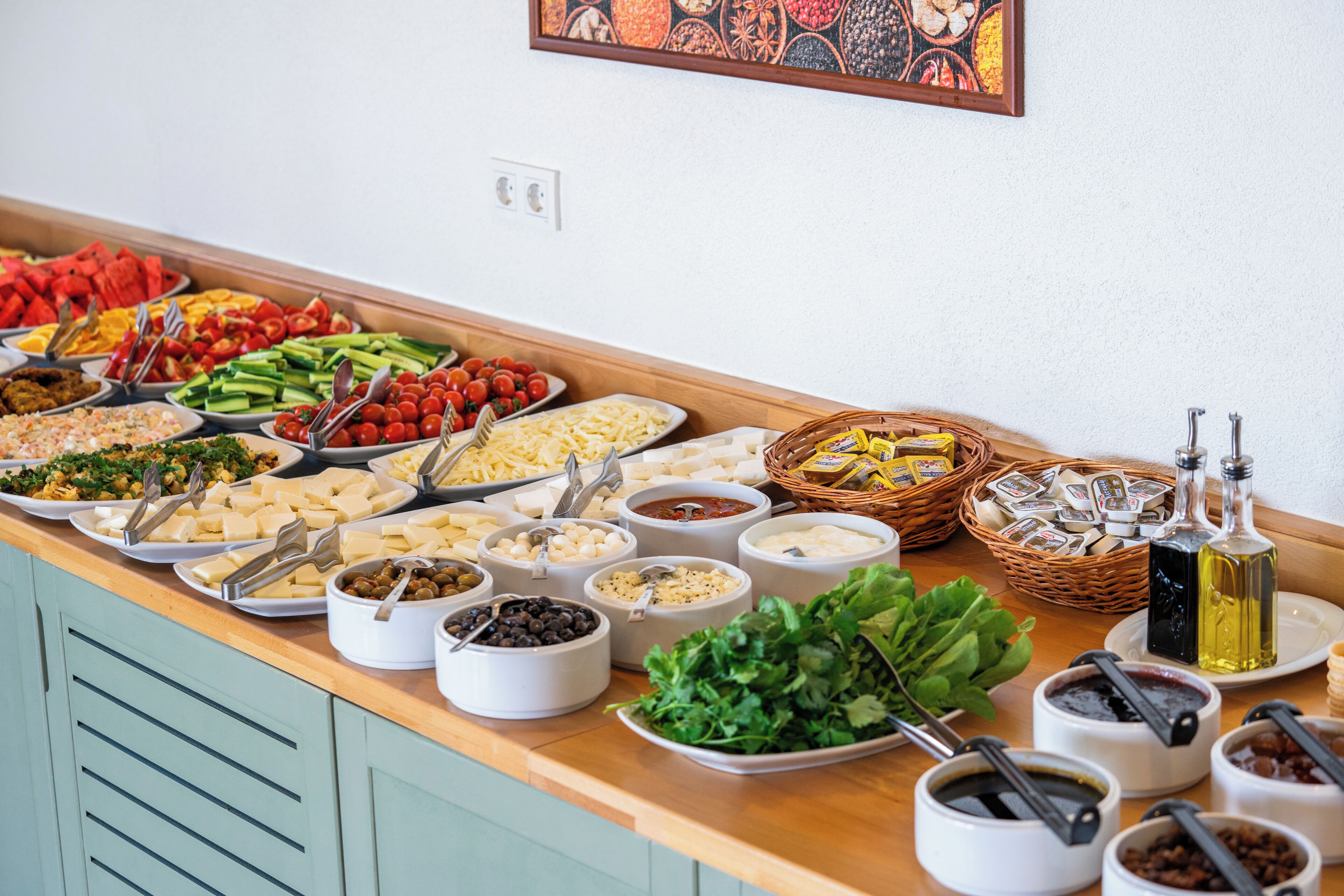 Petit déjeuner buffet