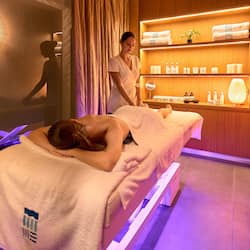 Een sauna, een stoombad, een Turks bad/hammam, lichaamsbehandelingen