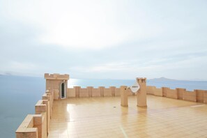 Terrace/patio - Penthouse in first line of the Mar Menor. Impressive views. (La Manga del Mar Menor)