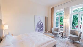 Habitació Deluxe | Roba de llit hipoal·lergògena, minibar i escriptori