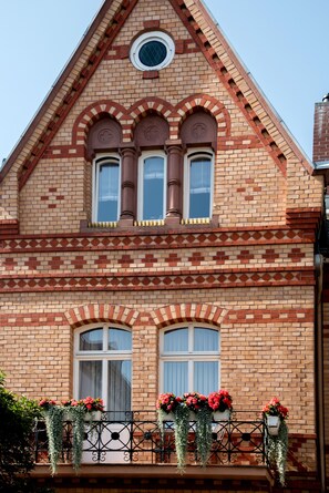 Fassade der Unterkunft