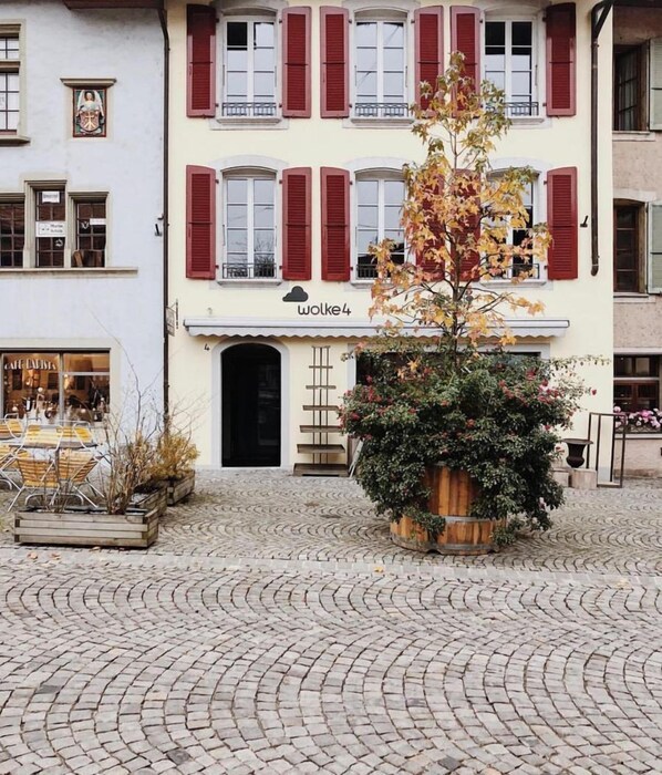 Façade de l’hébergement