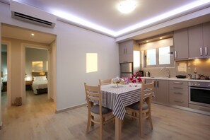 Apartment, 2 Bedrooms, Pool View | Living area | Flat-screen TV - Zante Suites (Zakynthos)