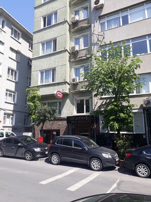 Façade de l’hébergement