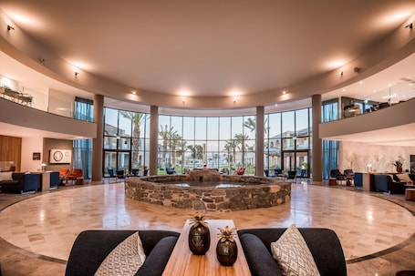 Lobby. Magdala Hotel
