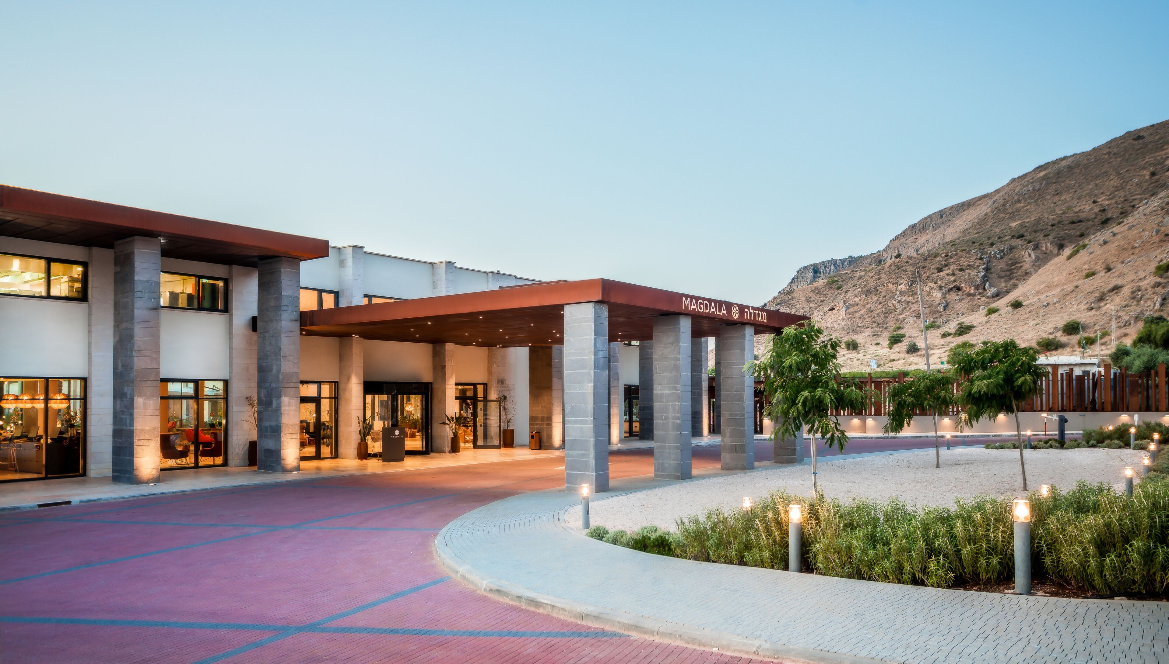 Fachada de la propiedad