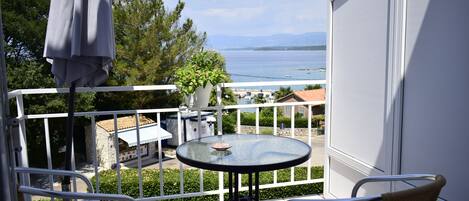 Appartamento, vista mare | Balcone