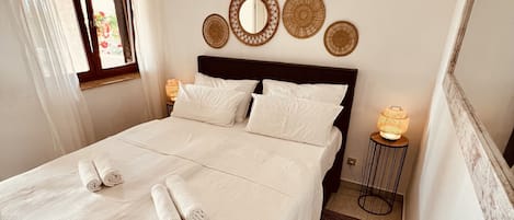 Wifi gratis y ropa de cama