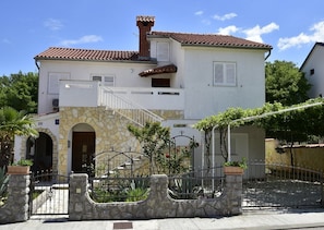 Fassade der Unterkunft