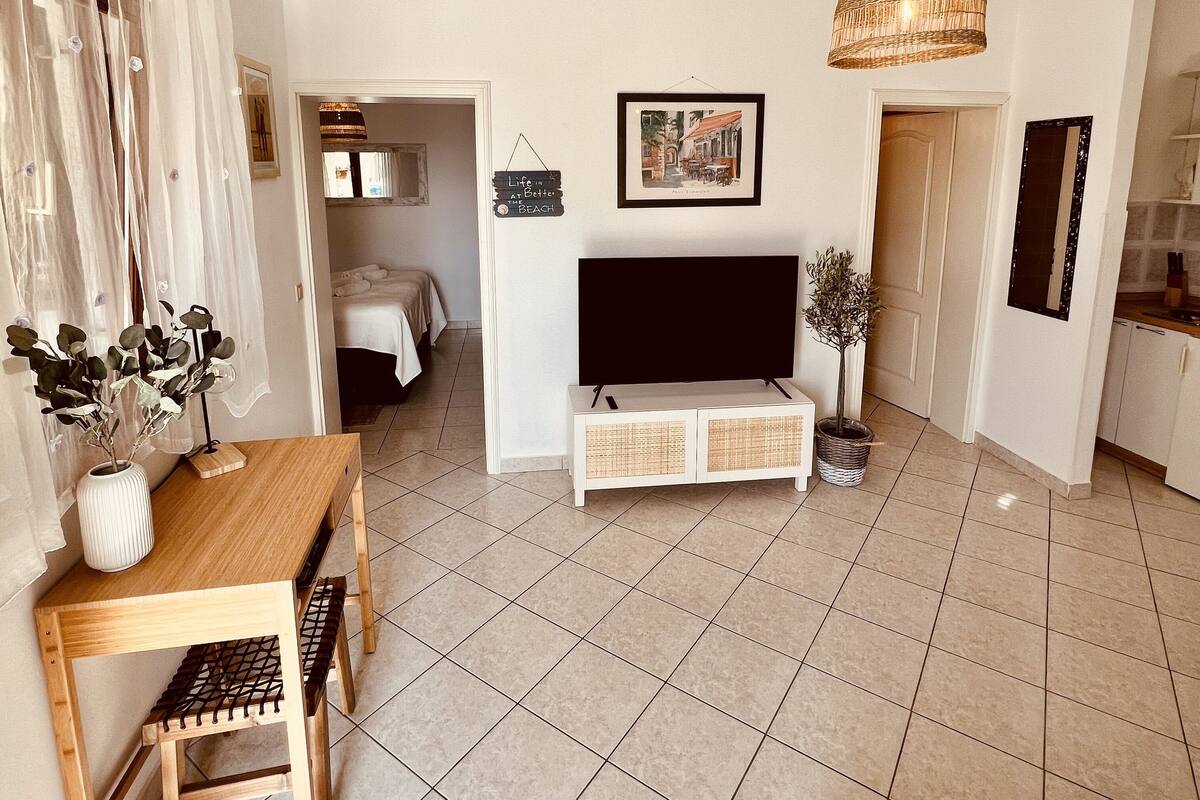 Appartement, 1 chambre (Street) | Coin séjour