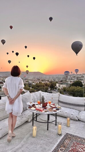Terrace/patio - Design Cave Hotel (Nevsehir)