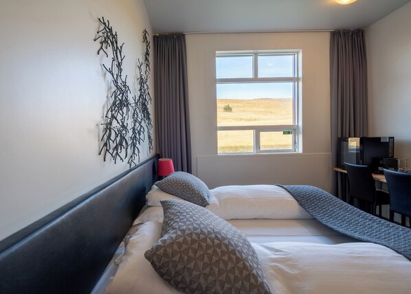 Comfort driepersoonskamer, privébadkamer | Uitzicht vanuit de kamer