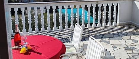 Departamento, vista al mar (3) | Terraza o patio