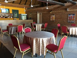 Breakfast, lunch, dinner served; local and international cuisine 