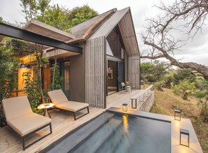 Suite (Ivory Lodge) | Premium bedding, free minibar items, in-room safe, desk - Lion Sands Ivory Lodge (Bushbuckridge)