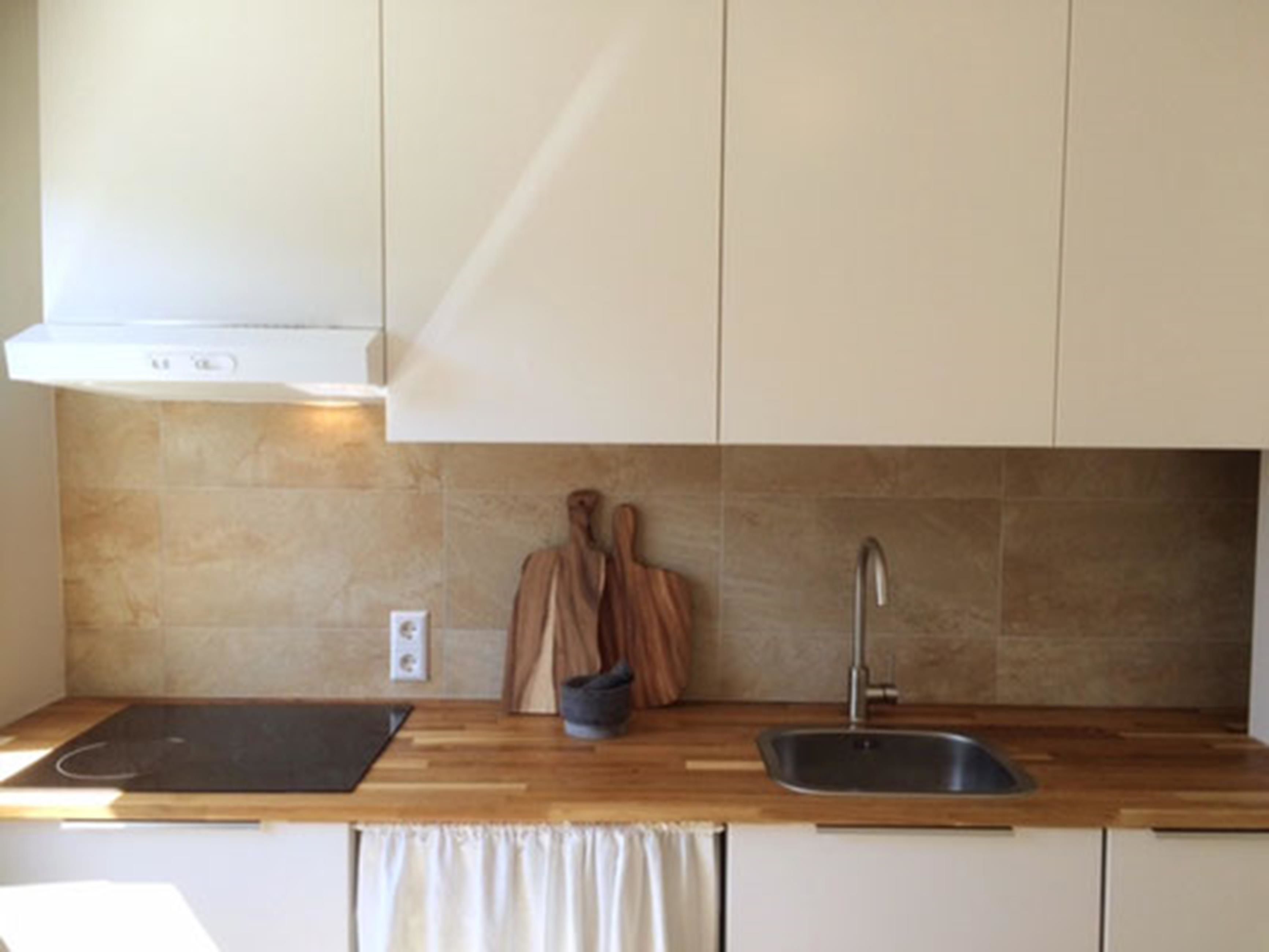 Apartment (Börner 1) | Private kitchen | Full-size fridge, oven, stovetop, dishwasher