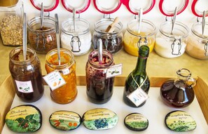 뷔페 아침 식사