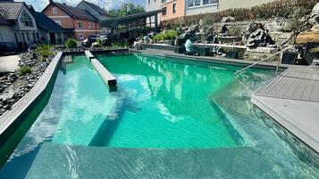 Piscine couverte, piscine chauffée