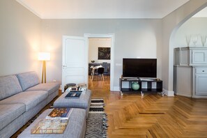 Apartment, 2 Bedrooms | Living room | Flat-screen TV - Duomo Suite (Syracuse)