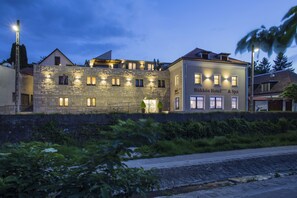 Voorkant van accommodatie