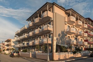 Voorkant van accommodatie