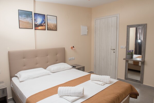 Een flatscreentelevisie