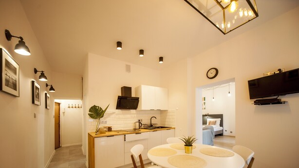Apartment (Rybaki 13A/11) | Eigene Küche