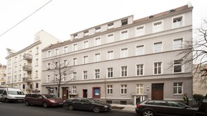 Fassade der Unterkunft
