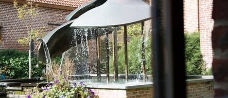 Blick von der Unterkunft