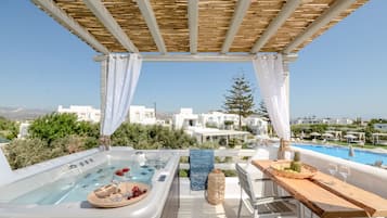 Grand-Suite, Whirlpool | Terrasse/Patio