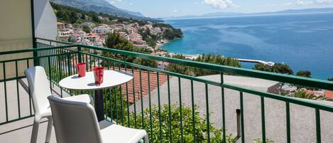 Apartment, 1 Bedroom, Sea View | Balcony view