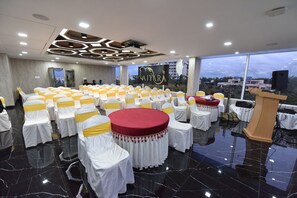 Outdoor banquet area - Olive BTM Layout – by Embassy Group (Bengaluru)