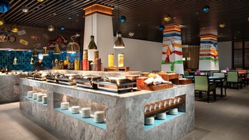 Morgenmadsbuffet hver dag mod et gebyr