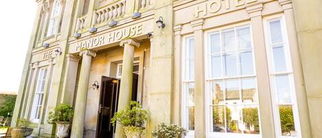 Façade de l’hébergement