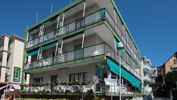 Fassade der Unterkunft