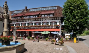 Façade de l’hébergement