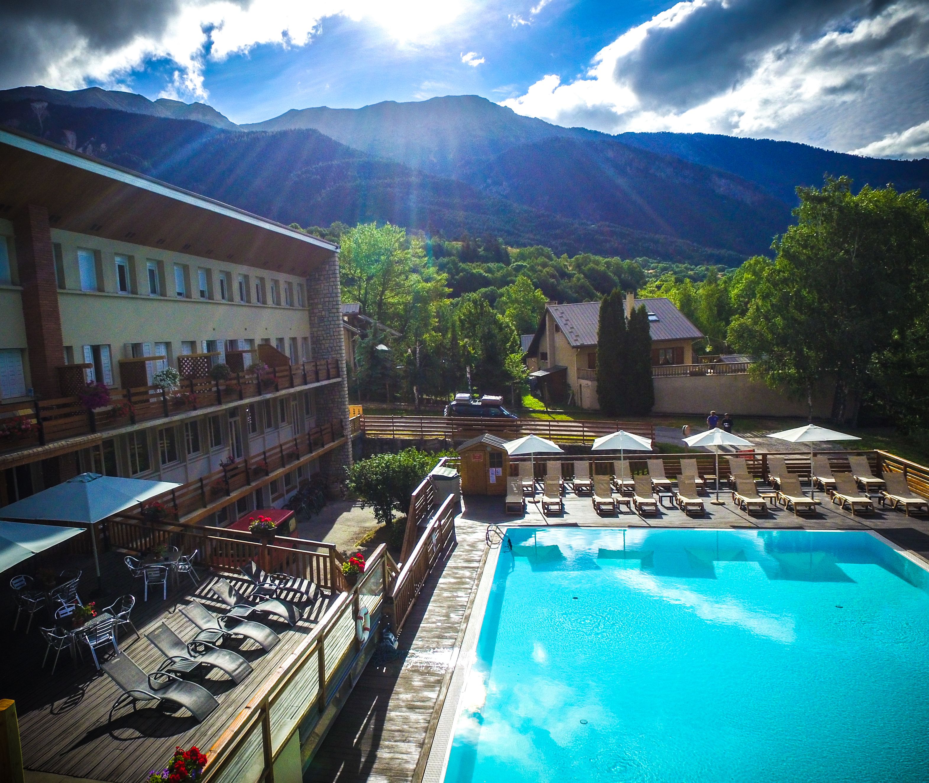 Utsikt fra overnattingsstedet