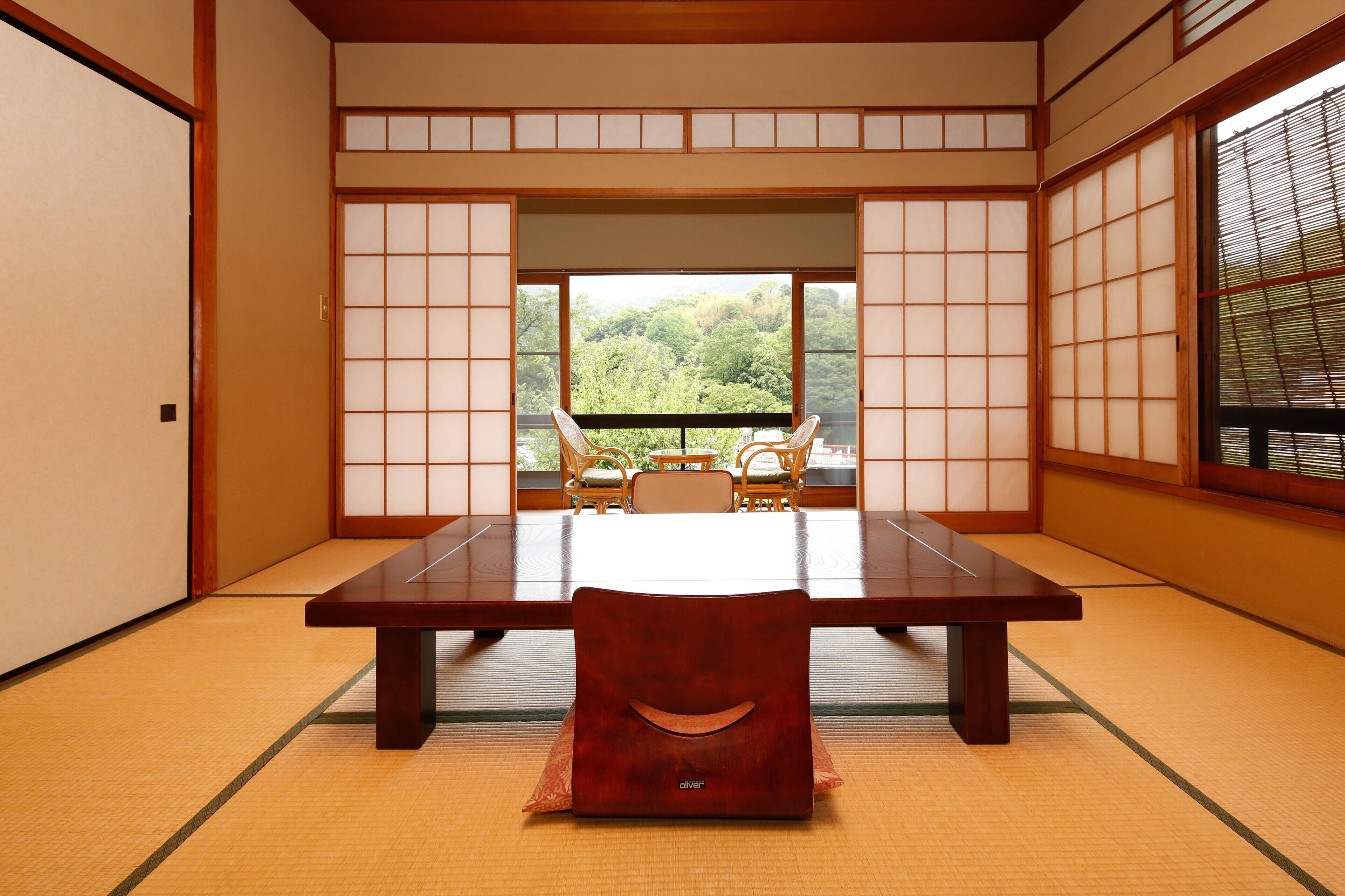 Japanese Style Triple Room with Separate Sitting Area (Private Toilet and Shared Bathroom) | Free WiFi