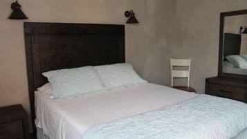 1 bedroom, premium bedding, memory-foam beds, individually decorated