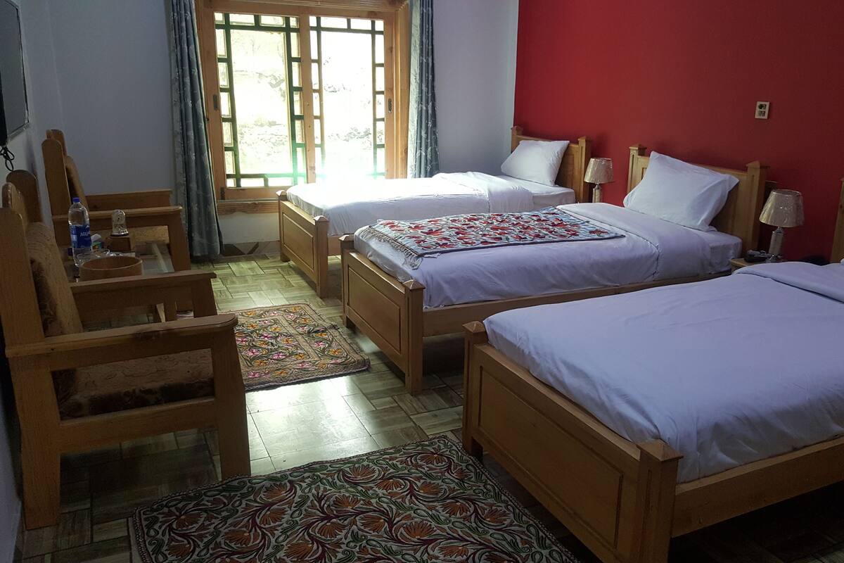 Deluxe Triple Room, Hill View | Wheelchair access