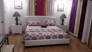 Free WiFi, bed sheets
