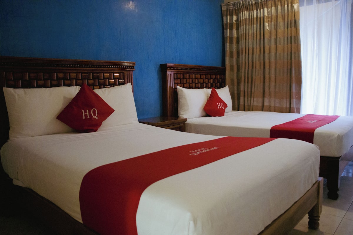 Standard Room, 2 Katil Kelamin (Double) | Gebar bulu kapas, dihias secara berasingan