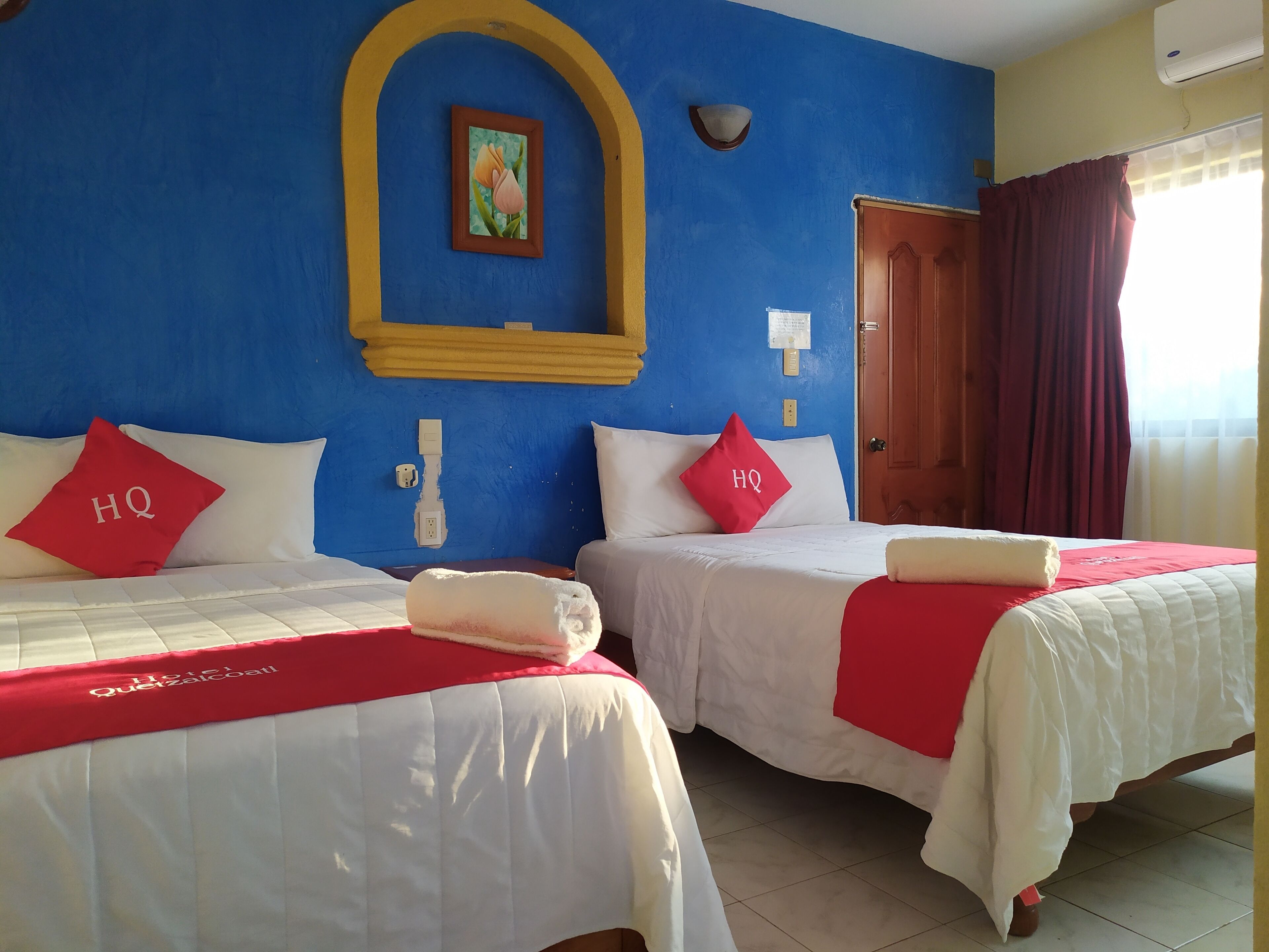 standard room, 2 double beds | 1 bedroom, down duvets, individually decorated, individually furnished