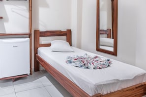 Chambre de base avec lits jumeaux | AccĂšs au Wi-Fi (inclus), literie fournie