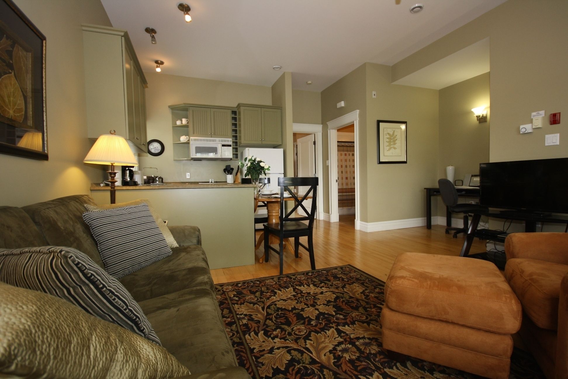 Executive-Apartment, 1 Queen-Bett | Wohnbereich