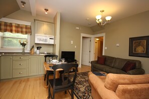 Furnished Apartment (103) | Living area | Flat-screen TV, DVD player